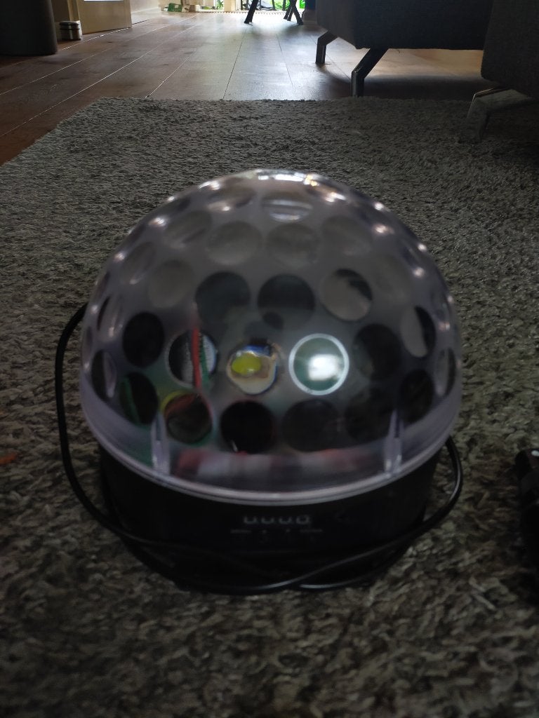Discobal, Ophalen, Zo goed als nieuw, Licht, Kleur
