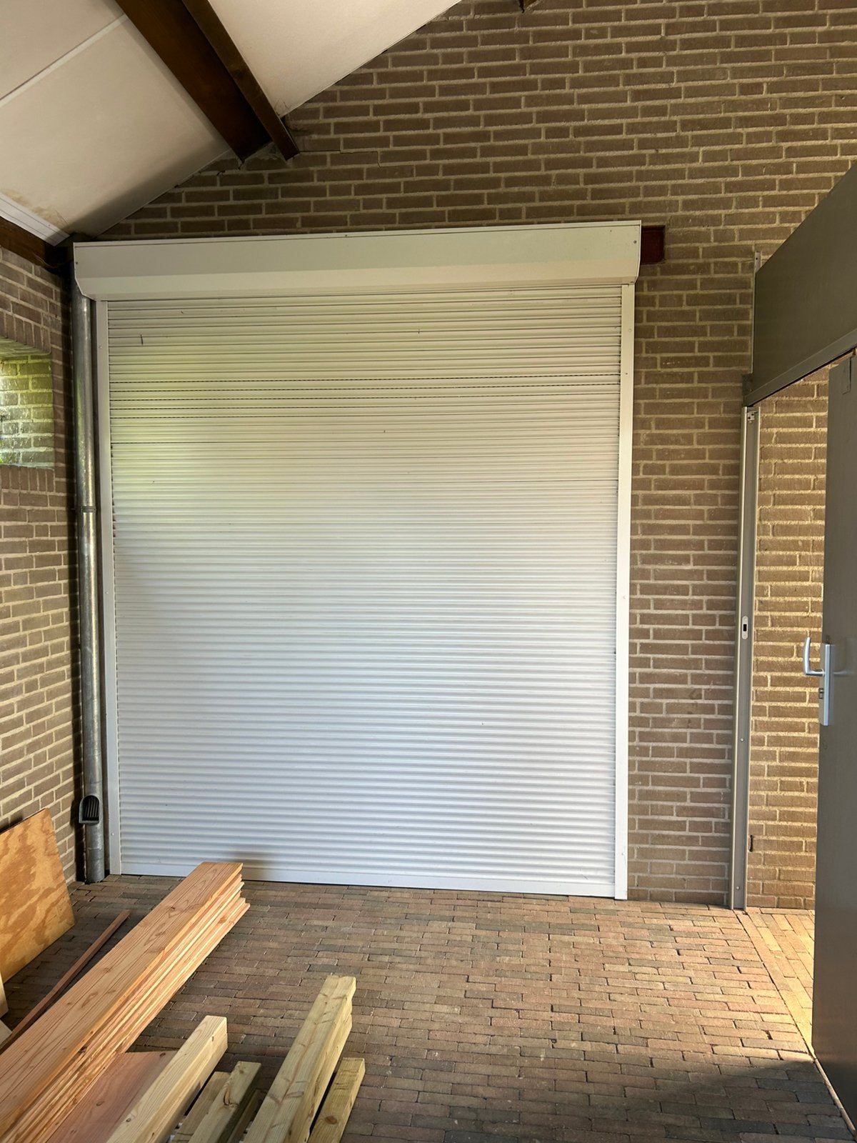 Rolluik, Ophalen, Gebruikt, 200 cm of meer, Minder dan 100 cm