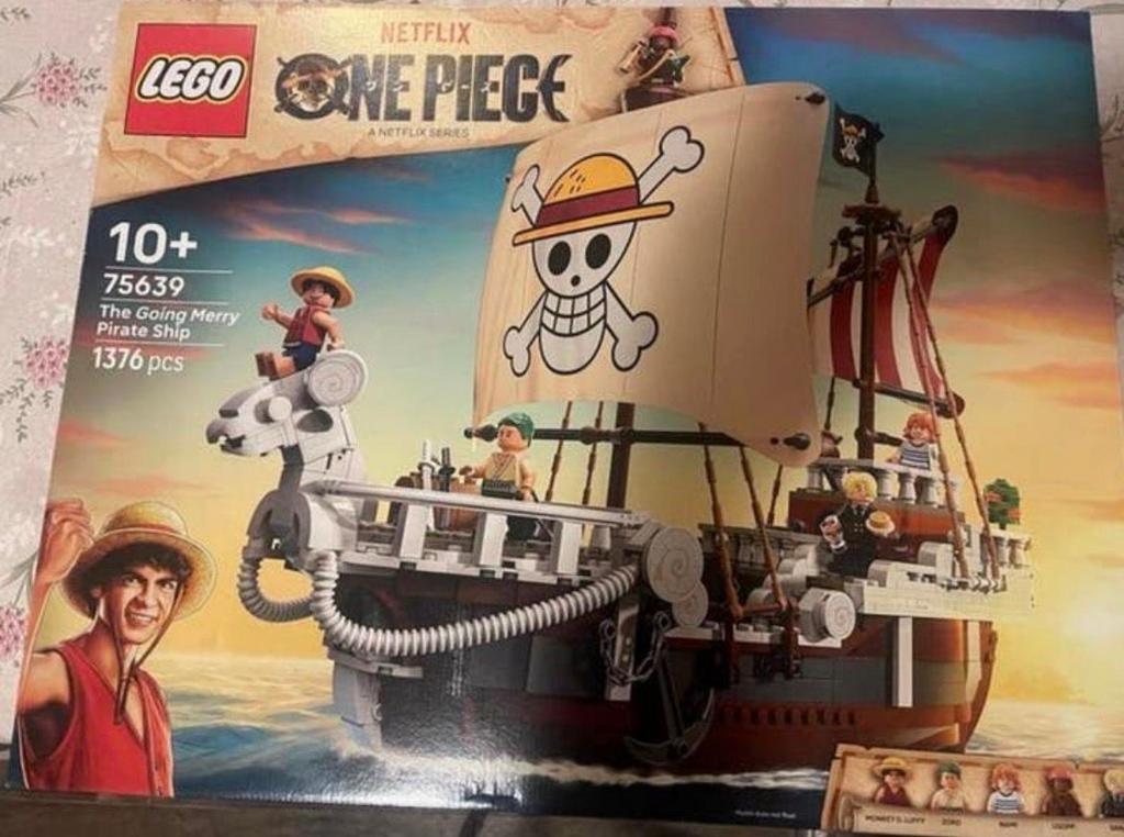 Lego One Piece The Going Merry Piratenschip 75639, Overige thema's, Lego, Ophalen of Verzenden, Zo goed als nieuw