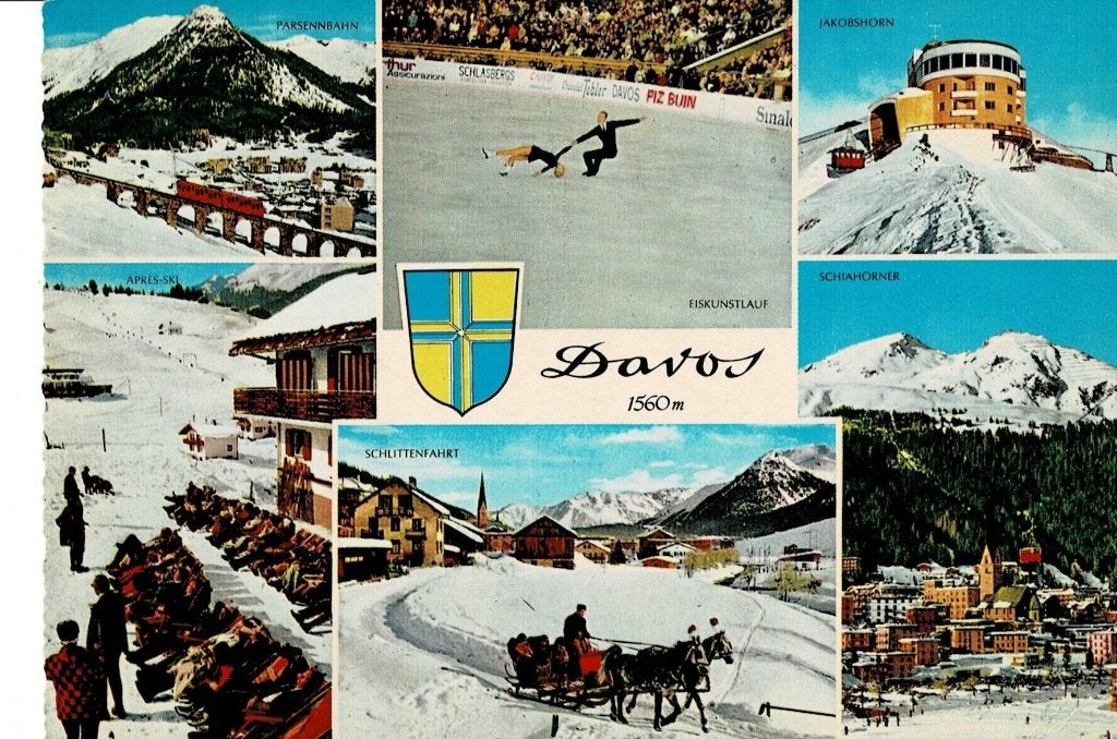 Davos, Ophalen of Verzenden, Gelopen, Overig Europa