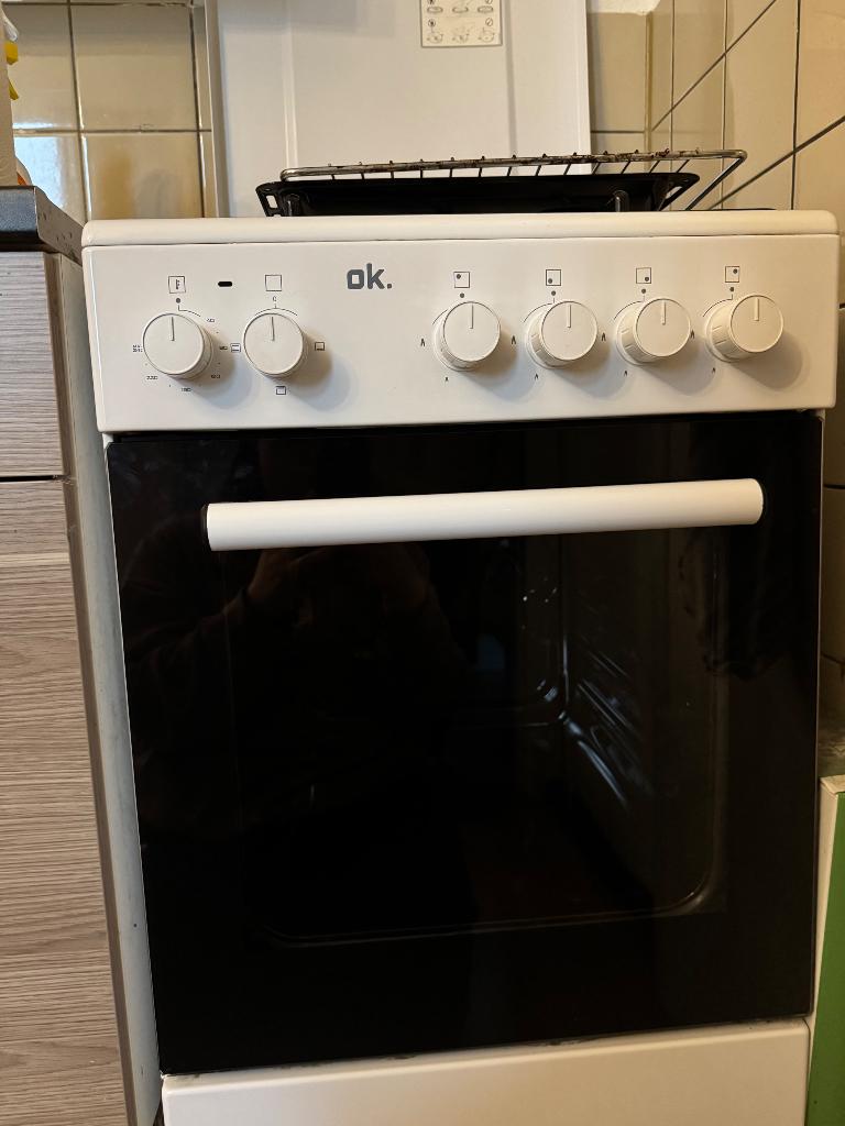 OK oven gasfornuis, Ophalen, Oven, 60 cm of meer, Gebruikt