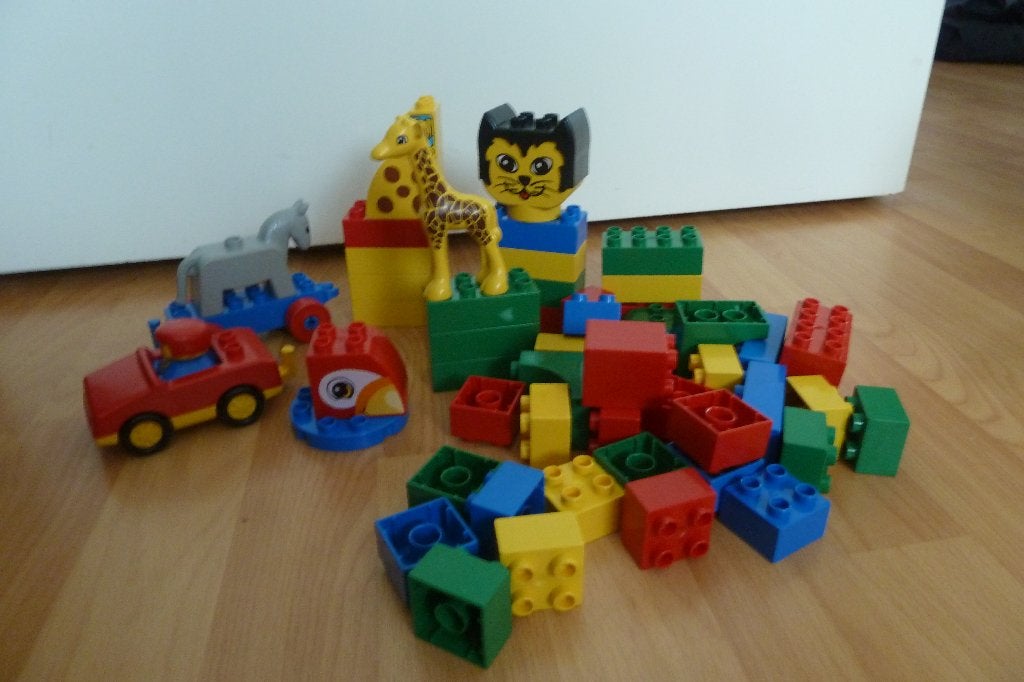 lego duplo, Kinderen en Baby's, Speelgoed | Duplo en Lego, Ophalen of Verzenden, Gebruikt, Losse stenen, Duplo