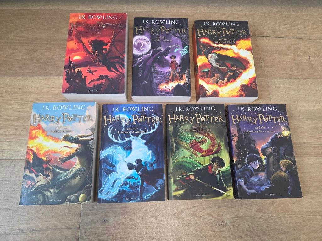 Harry Potter boeken - the complete collection - Engelstalig, Ophalen of Verzenden, Gelezen