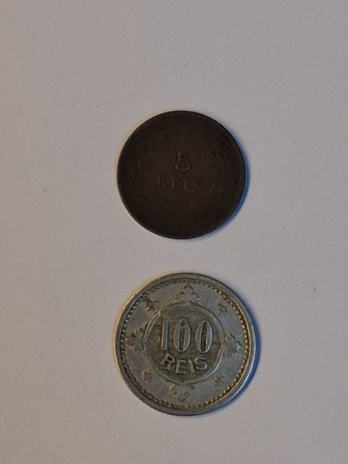 2 munten Portugal, Ophalen of Verzenden, Overige landen