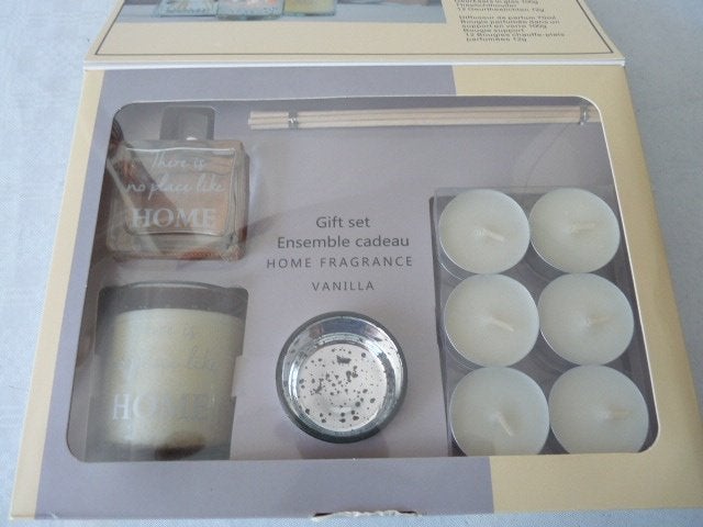Geurset Vanilla Geurstokjes etc  giftset Nieuw, Ophalen of Verzenden, Nieuw, Landelijk