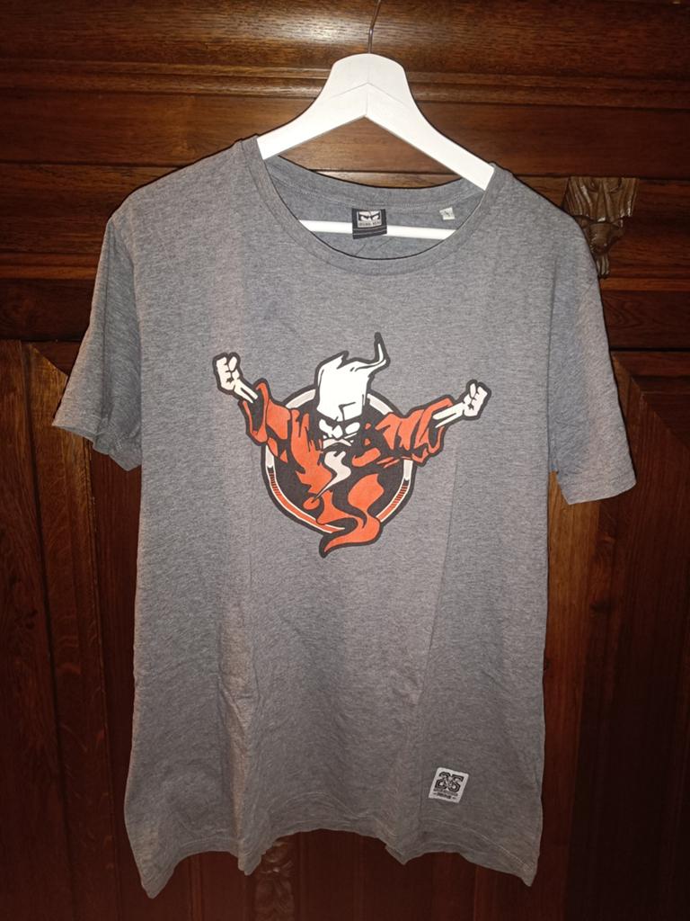 Thunderdome Dance or Die 25 Years, Kleding | Heren, T-shirts, Maat 52/54 (L), Thunderdome, Ophalen of Verzenden, Grijs