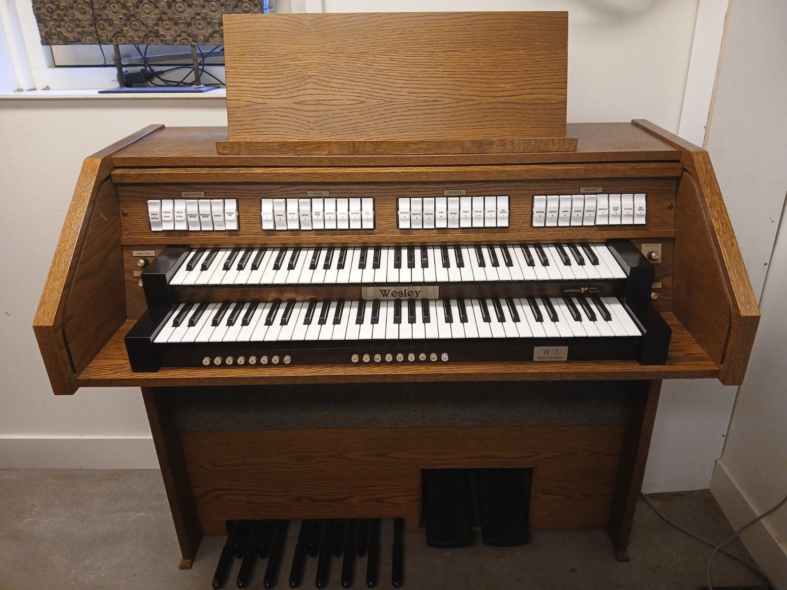 Johannes Wesley W13, Muziek en Instrumenten, Ophalen, Gebruikt, 2 klavieren, Orgel