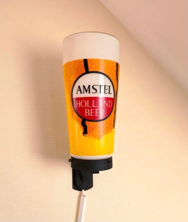 Reclame lantaarn Amstel, Verzamelen, Merken en Reclamevoorwerpen, Ophalen, Zo goed als nieuw, Reclamebord
