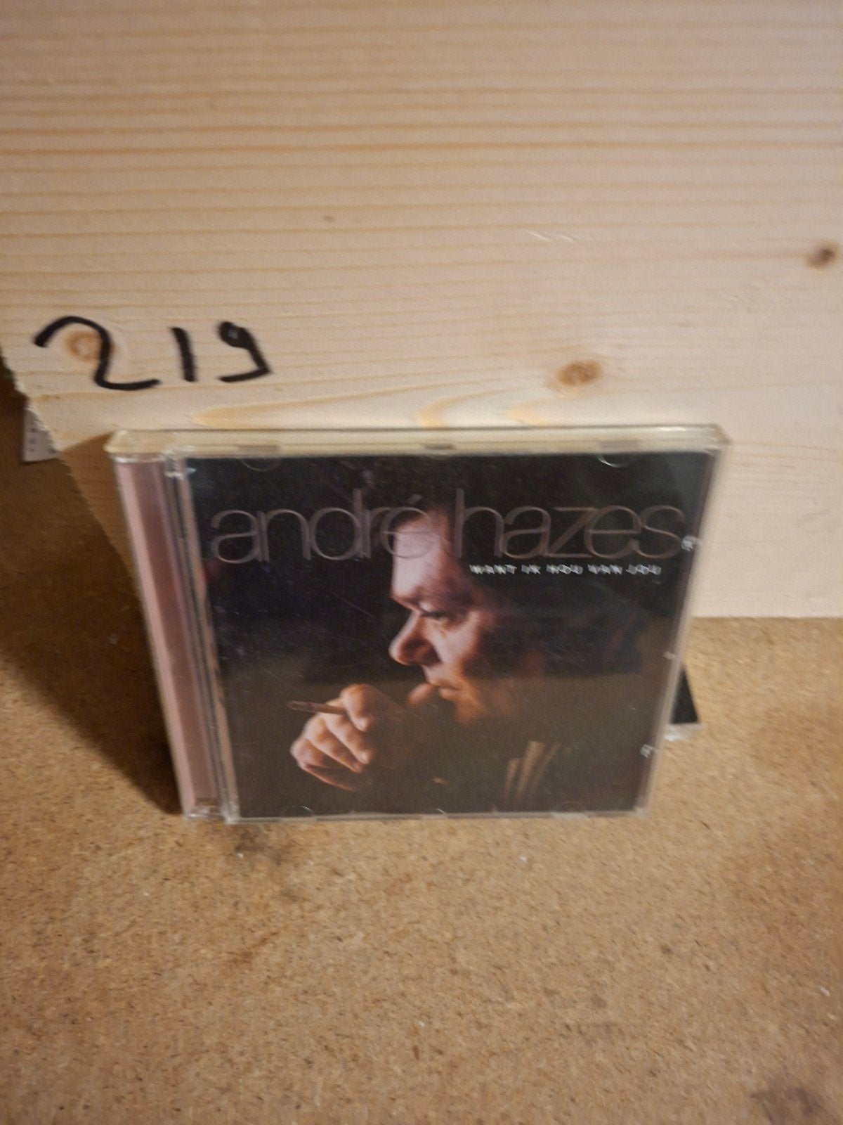 André Hazes - Want Ik Zou Wel Eens Willen Weten CD, Ophalen of Verzenden, Gebruikt, Levenslied of Smartlap, Album