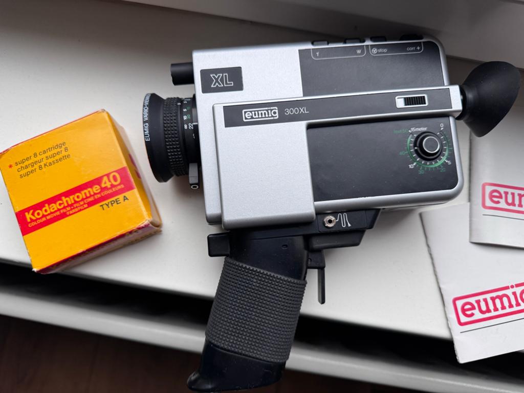 Eumig 300XL Super 8 Camera - Vintage Filmcamera, Ophalen of Verzenden, 8mm, Camera
