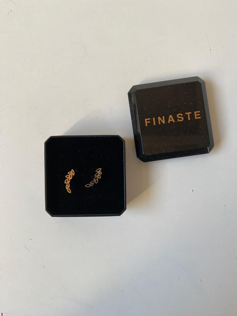 Finaste gouden oorbellen, Nieuw, Ophalen of Verzenden, Knopjes of Stekers, Goud