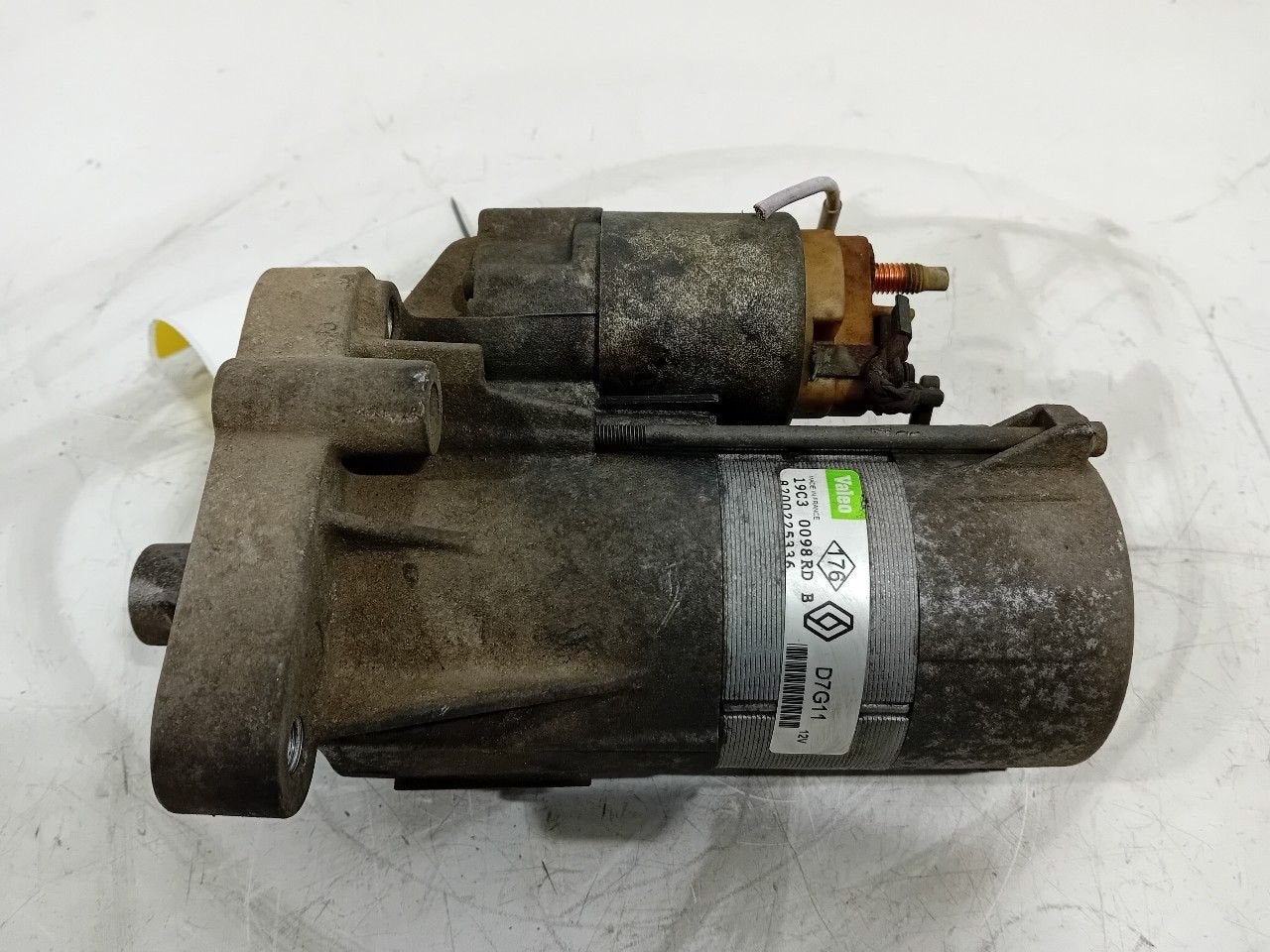Startmotor Renault Master, Onderdelen@venauto.nl, Van der Ven Autorecycling B.V., Gebruikt, Ettenseweg 76, 4706 PB Roosendaal, The Netherlands