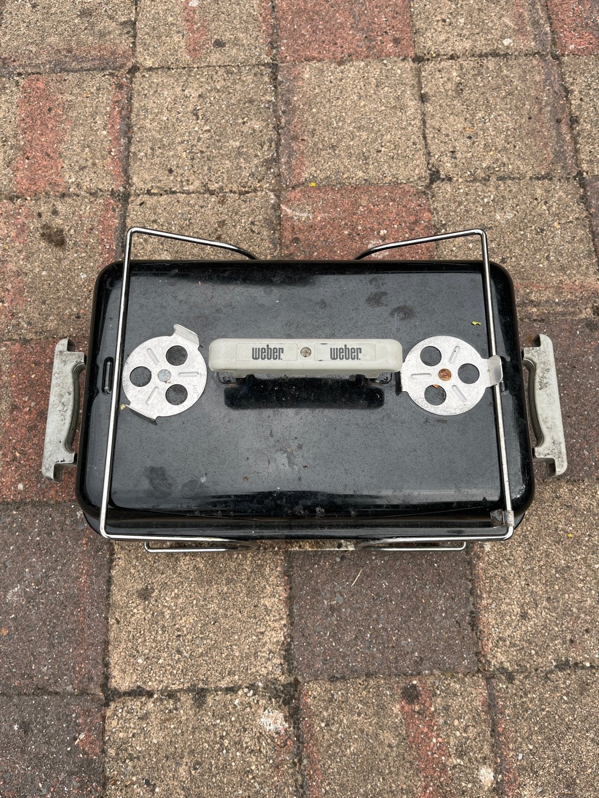 Weber BBQ mini zonder rooster, Ophalen of Verzenden, Gebruikt