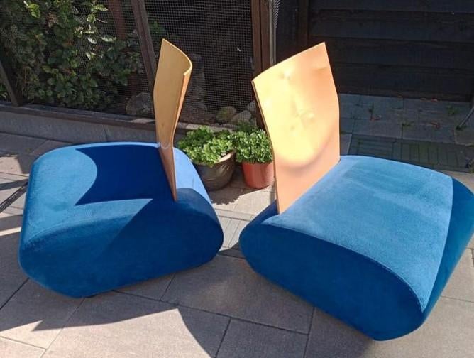 Design fauteuils, Ophalen, Gebruikt, 75 tot 100 cm, 50 tot 75 cm