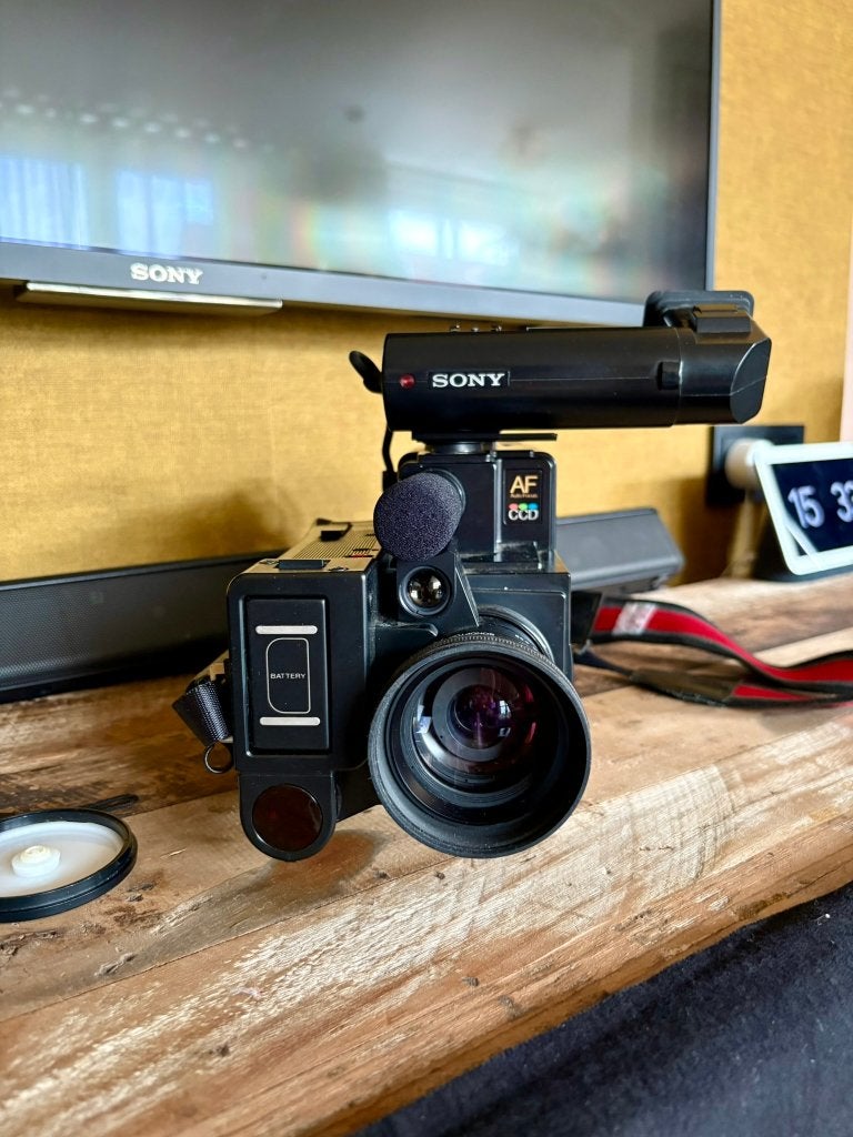 Vintage Sony CCD-V8AF camcorder, Gebruikt, 20x of meer, Overige soorten, Ophalen of Verzenden