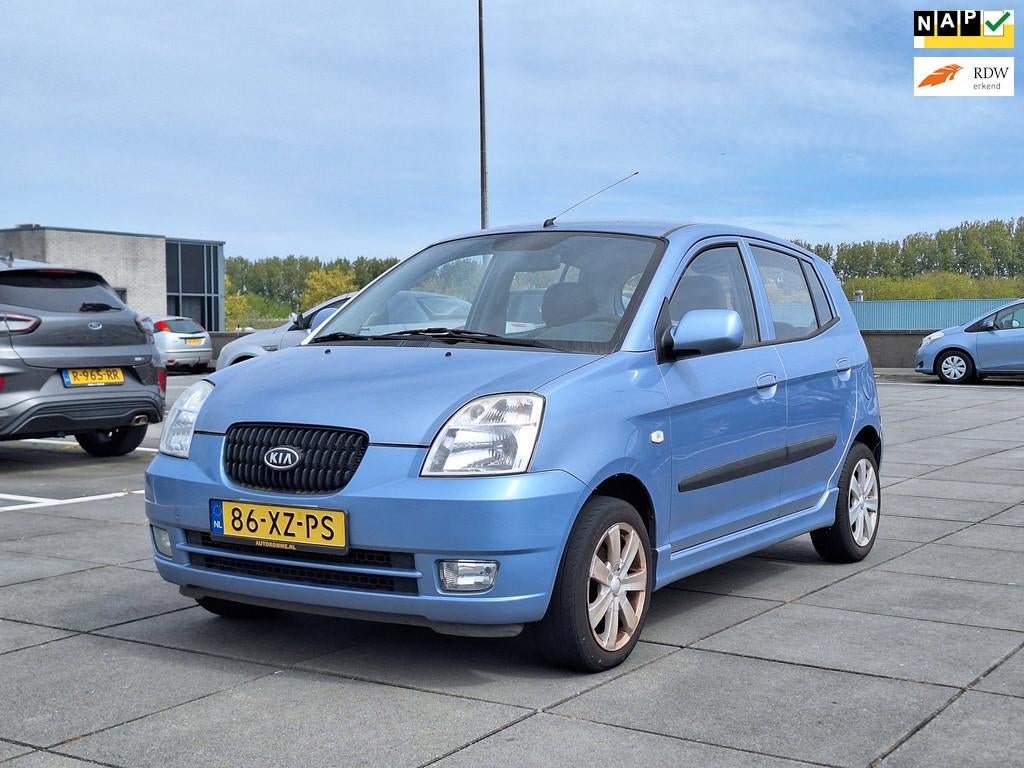 Kia Picanto €1450,-1.0 D-light Nwe Apk 2027 Nwe OH Beurt 5, Voorwielaandrijving, Stof, Gebruikt, 4 cilinders