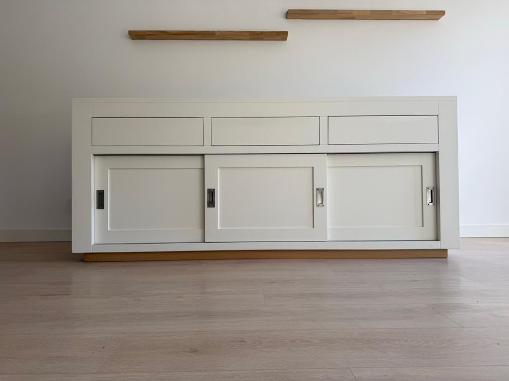 Dressoirkast Vermeer - Stijlvol en Functioneel, Ophalen, Gebruikt, 150 tot 200 cm, Eikenhout
