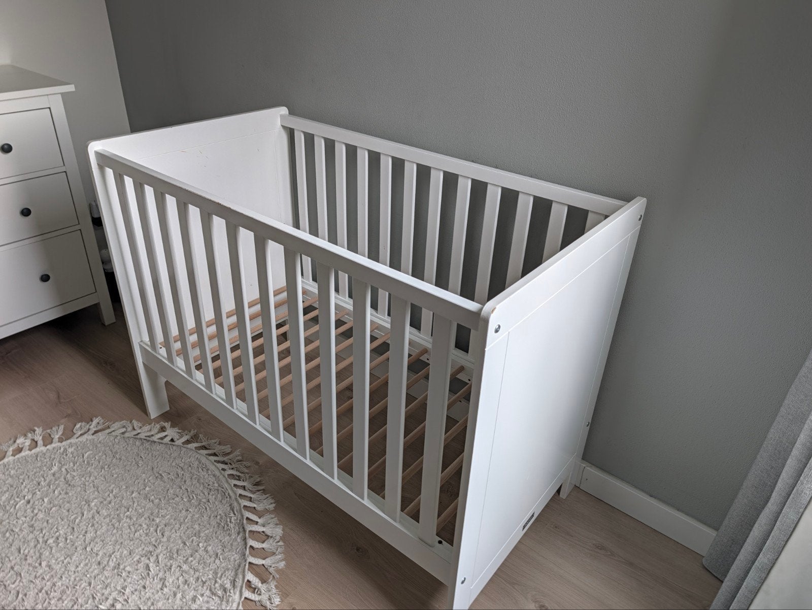 Bopita ledikant 120 x 60 cm - Goede staat, Kinderen en Baby's, Ophalen, Gebruikt, Minder dan 140 cm, Minder dan 70 cm
