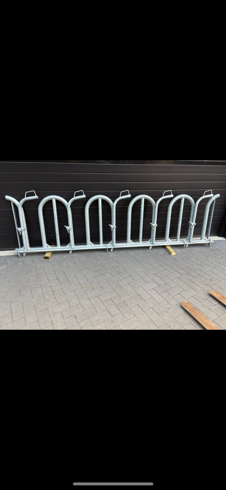Zweedsvoerhek 325 cm 5 plaatsen