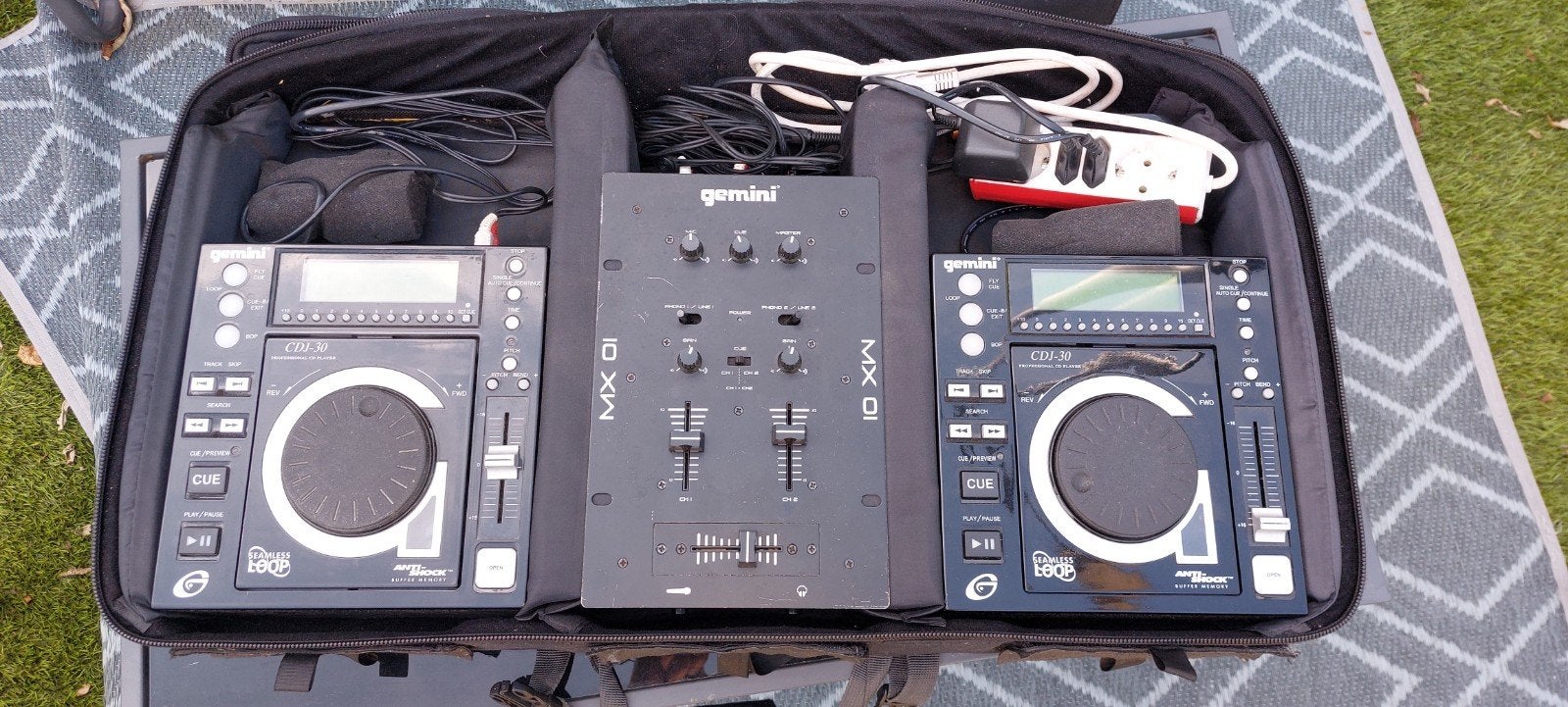DJ-set 2x Gemini CDJ-30 en 1x Gemini MX-01 Mixer1x DJ, Ophalen, Overige merken