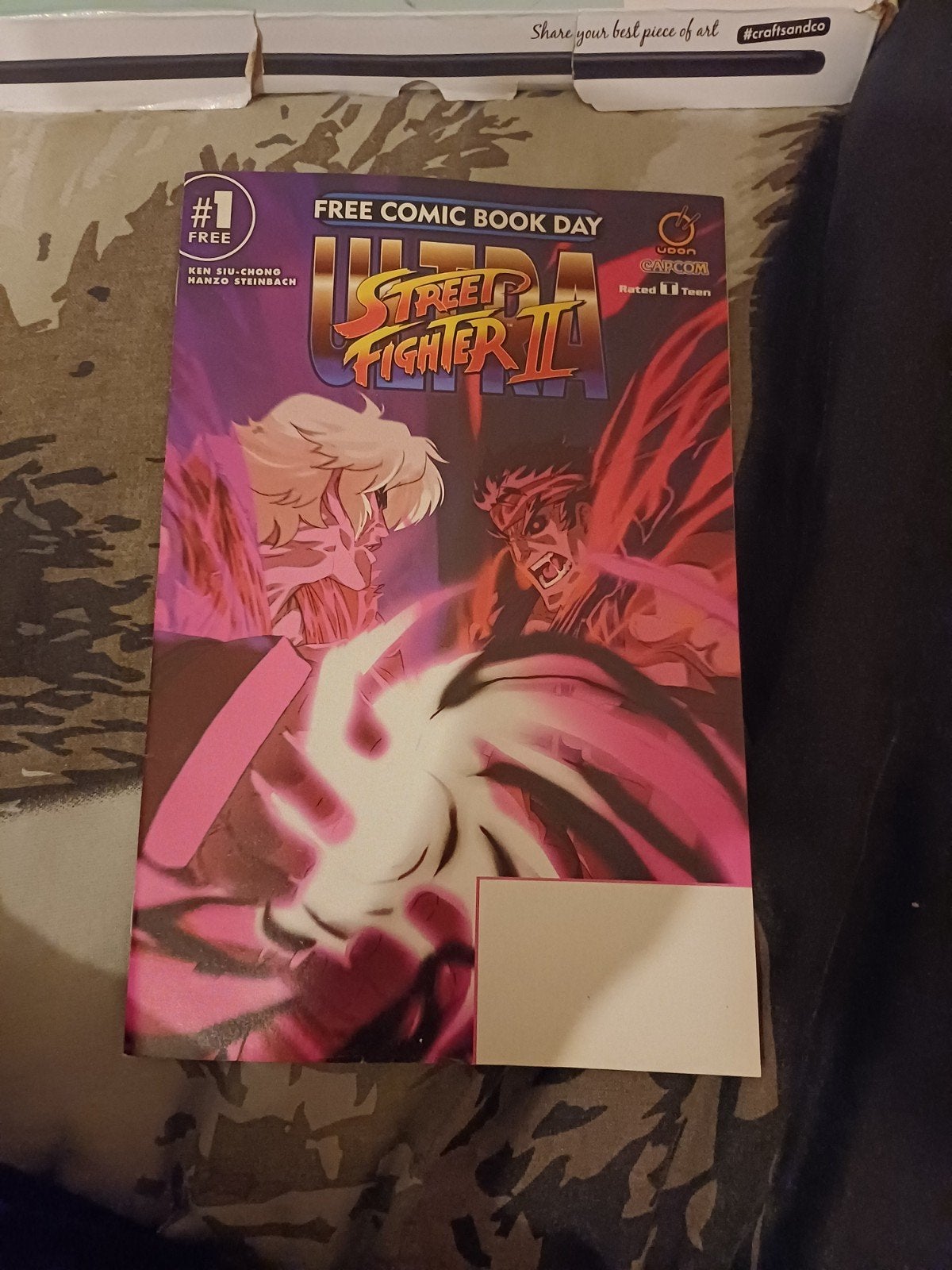 Ultra Street Fighted 2 Free Comic Book Day 2018, Amerika, Ken Siu-Chong, Ophalen of Verzenden, Gelezen
