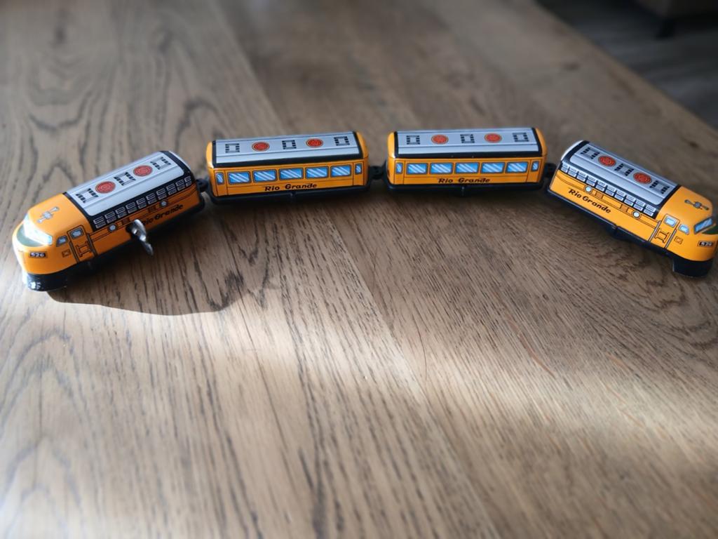 VINTAGE TREIN SANKO SEISAKUSHO, Overige merken, Treinset, Gelijkstroom, Ophalen of Verzenden