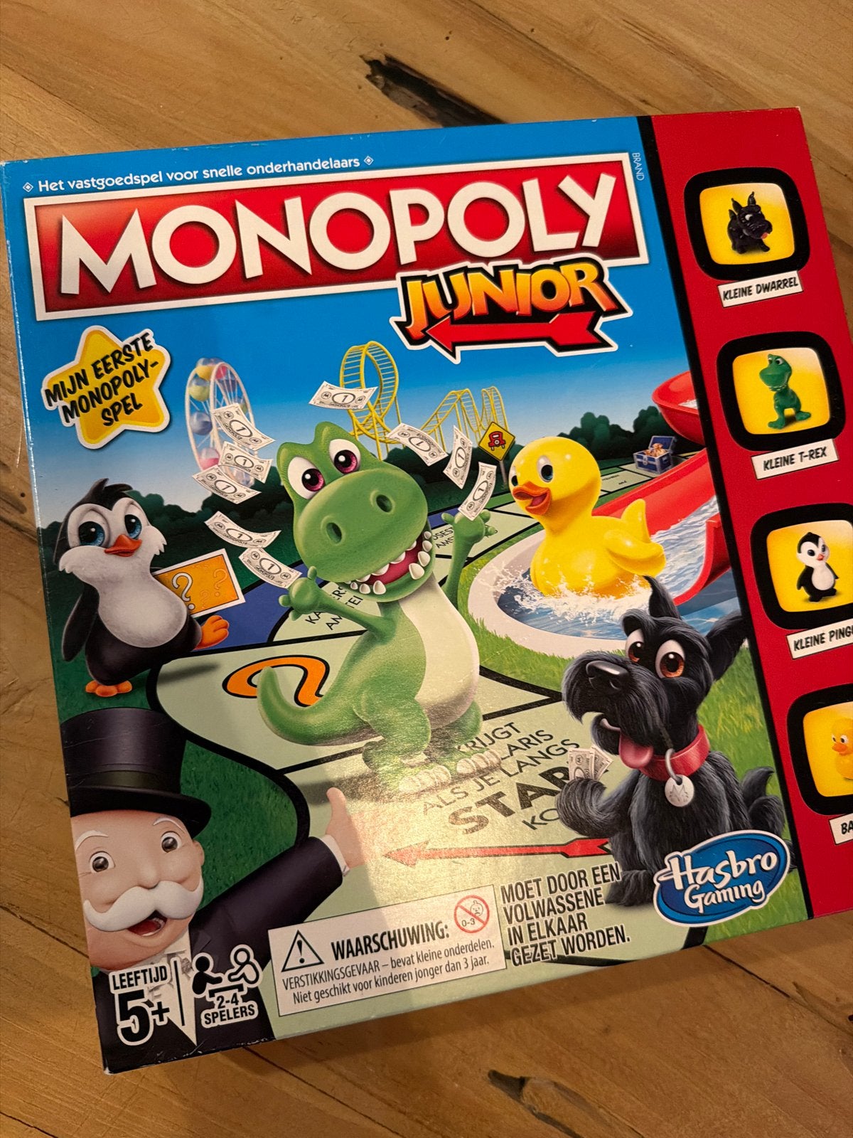 Monopoly Junior - Compleet, Hobby en Vrije tijd, Drie of vier spelers, Ophalen, Zo goed als nieuw