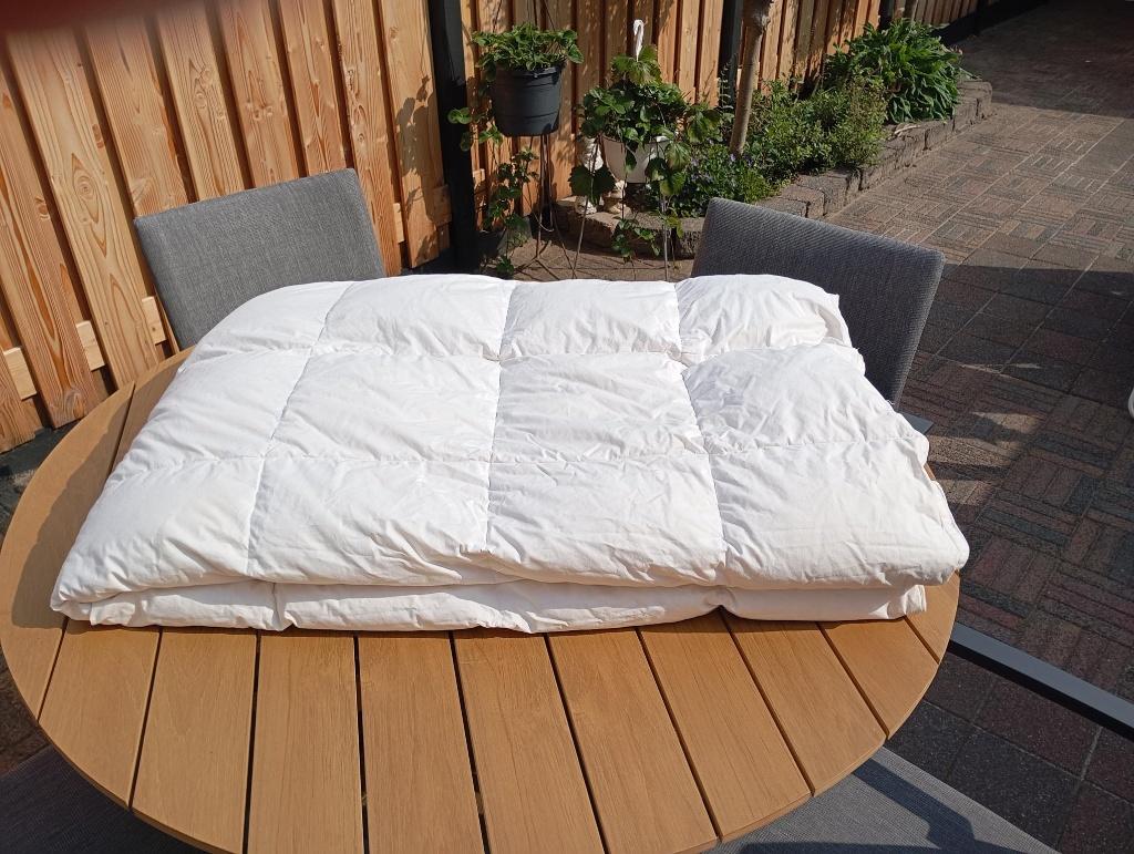 dekbed, Huis en Inrichting, Slaapkamer | Beddengoed, Gebruikt, Wit, Tweepersoons, Ophalen of Verzenden