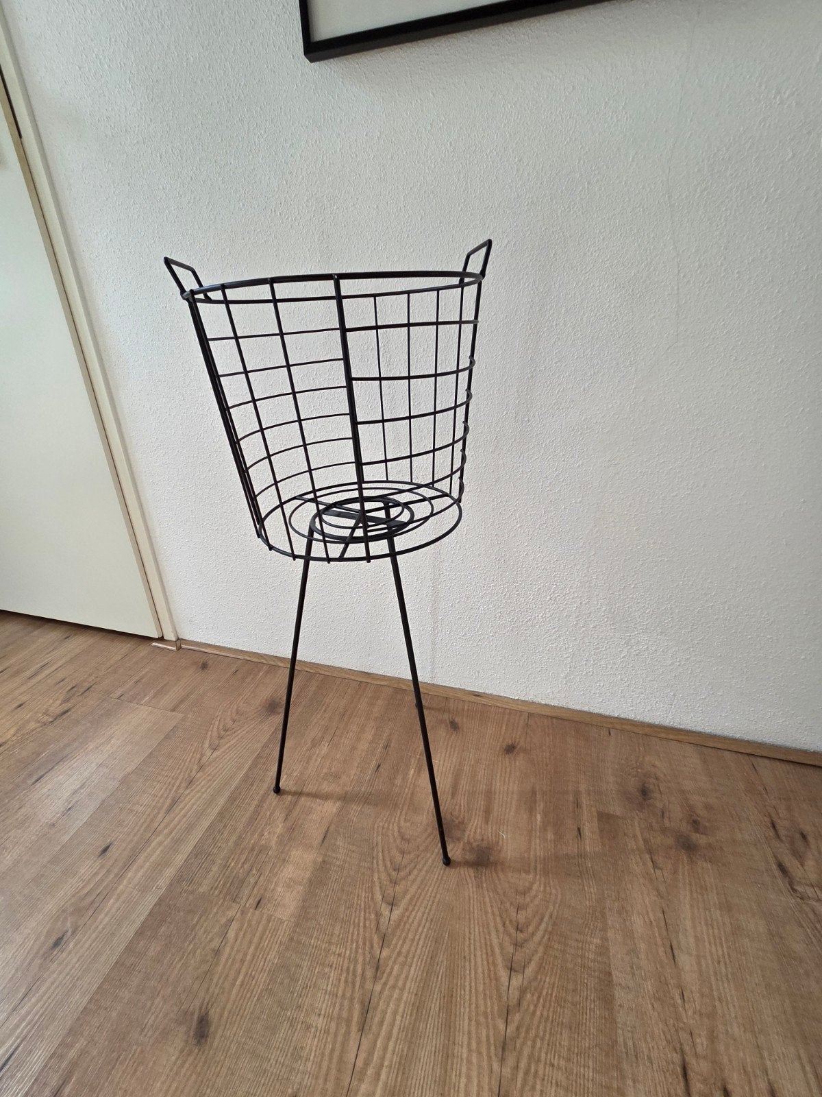 Plantenstandaard zwart, Huis en Inrichting, Woonaccessoires | Overige, Ophalen, Gebruikt, Zwart, Metaal
