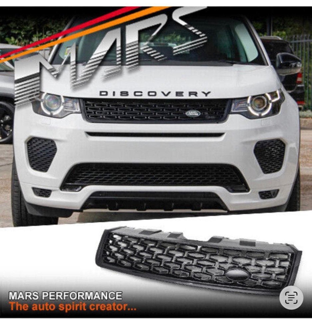 LAND RANGE ROVER L550 2015-2020 gril grill zwart glans NIEUW, Ophalen of Verzenden, L, L, L