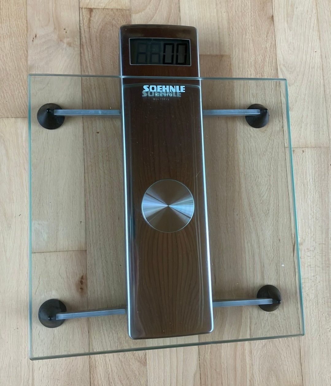 Soehnle Weegschaal, 1 tot 500 gram, 100 kg of meer, Ophalen of Verzenden, Personenweegschaal