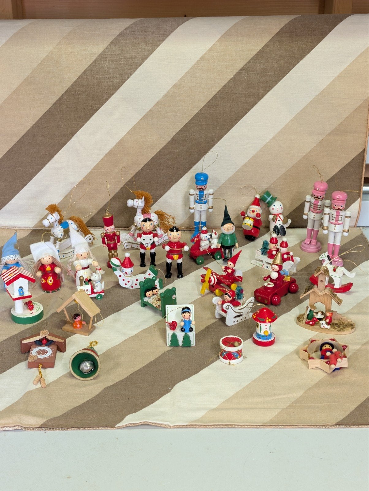 vintage love kerstversiering, Ophalen of Verzenden, Gebruikt