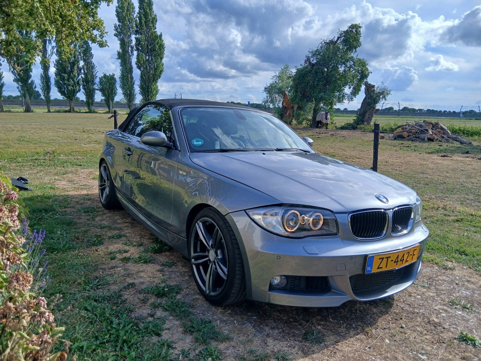 BMW 1-Serie 2.0 118I Cabrio 2009 Grijs, 1-Serie, 1995 cc, Cabriolet, 4 stoelen
