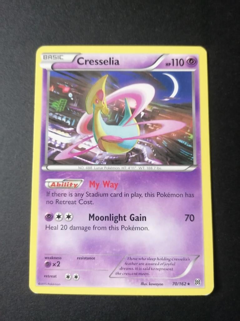 Cresselia - BREAKthrough 70/162 - Pokémon, Ophalen of Verzenden, Zo goed als nieuw