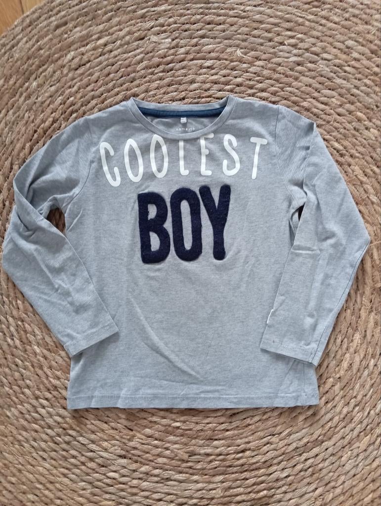 Coolest Boy Shirt | Name it | Maat 110, Kinderen en Baby's, Kinderkleding | Maat 110, Ophalen of Verzenden, Name It, Jongen, Shirt of Longsleeve