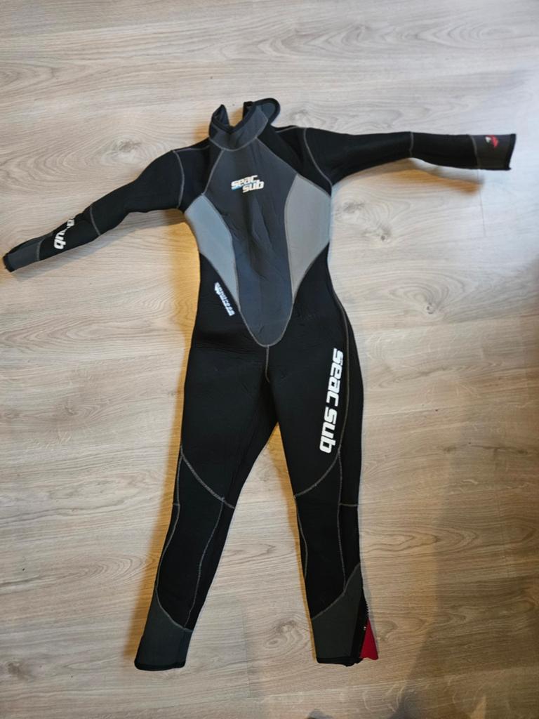 Te ruil: Seac Sub duikpak wetsuit vrouw S, Watersport en Boten, Watersportkleding, Ophalen of Verzenden, Dame, Wetsuit
