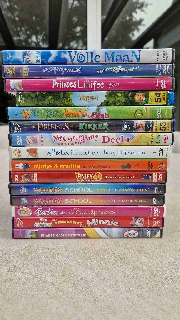 DVD's voor kinderen en jeugdigen., Ophalen, Alle leeftijden, Overige typen, Zo goed als nieuw