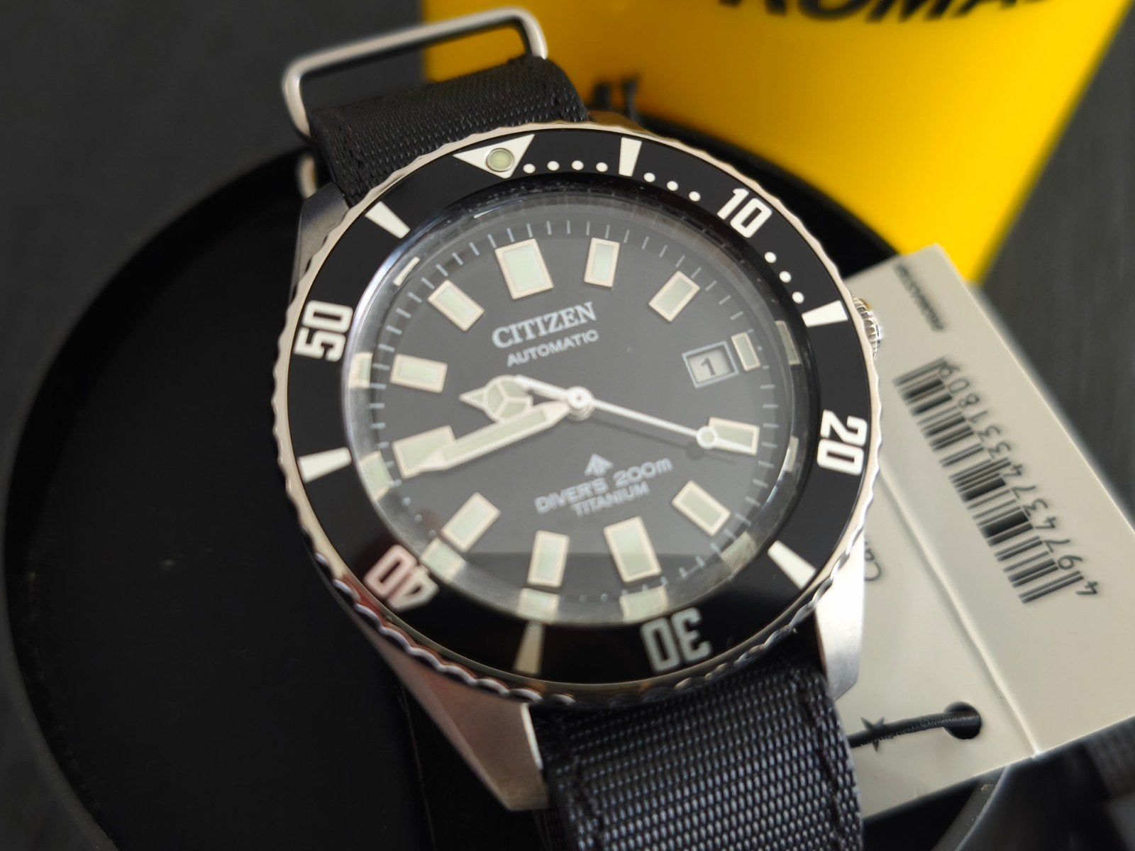 Citizen Barnacle NB6021-17E, Overige materialen, Overige materialen, Ophalen of Verzenden, Zo goed als nieuw