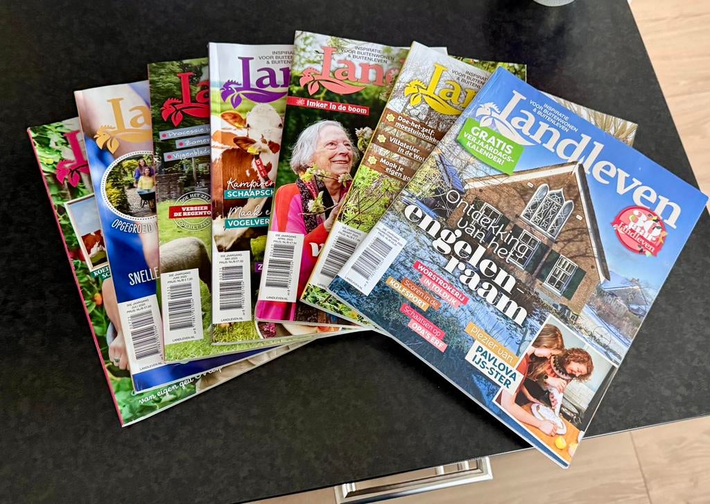 Landleven seizoen 2024 volledig 2025 Januari t/m augustus, Boeken, Ophalen of Verzenden, Zo goed als nieuw, Overige typen