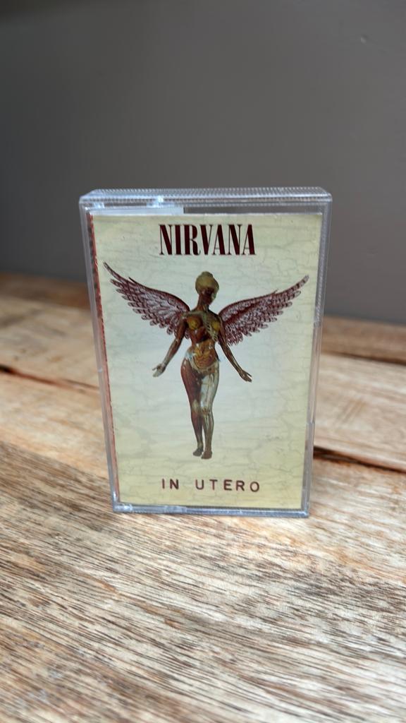 Nirvana - In Utero Cassette Tape, Cd's en Dvd's, Cassettebandjes, Gebruikt, 1 bandje, Ophalen of Verzenden, Origineel