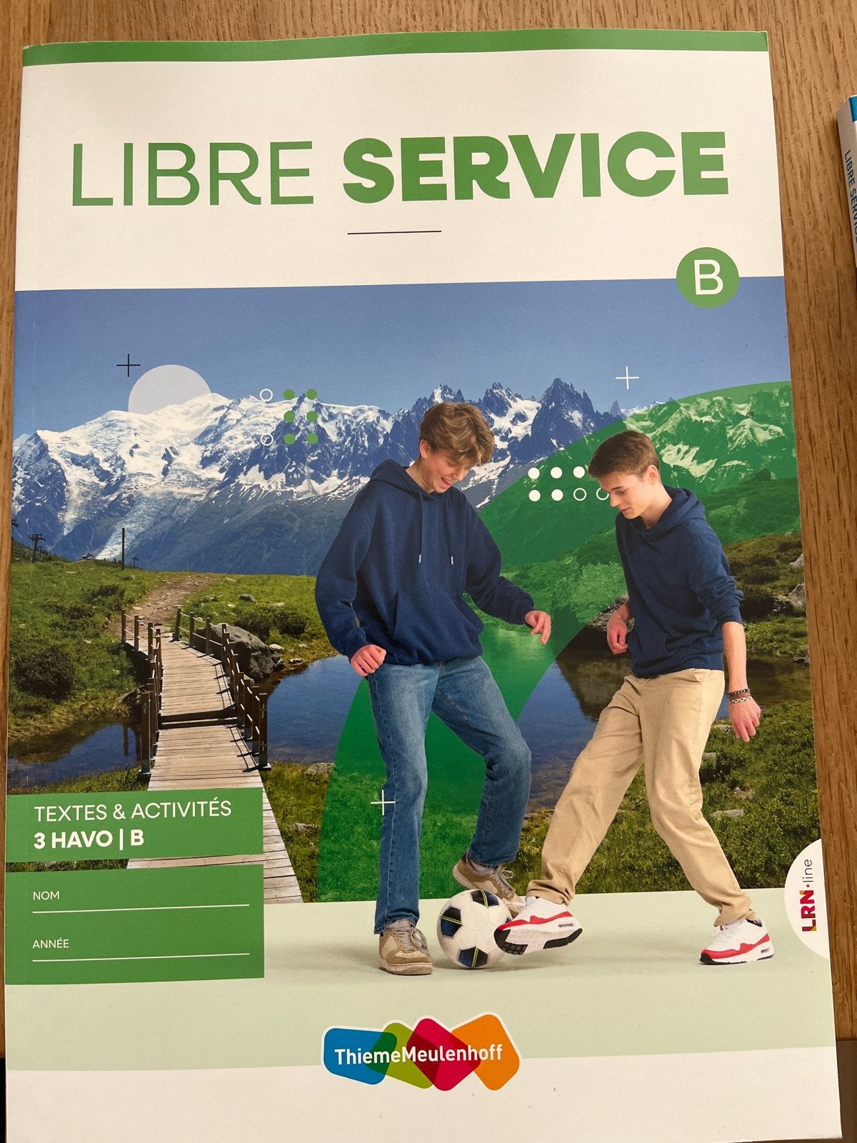 Livre Service 3 HAVO | A & B - Frans lesboeken, Boeken, Ophalen of Verzenden, Zo goed als nieuw, HAVO, Frans