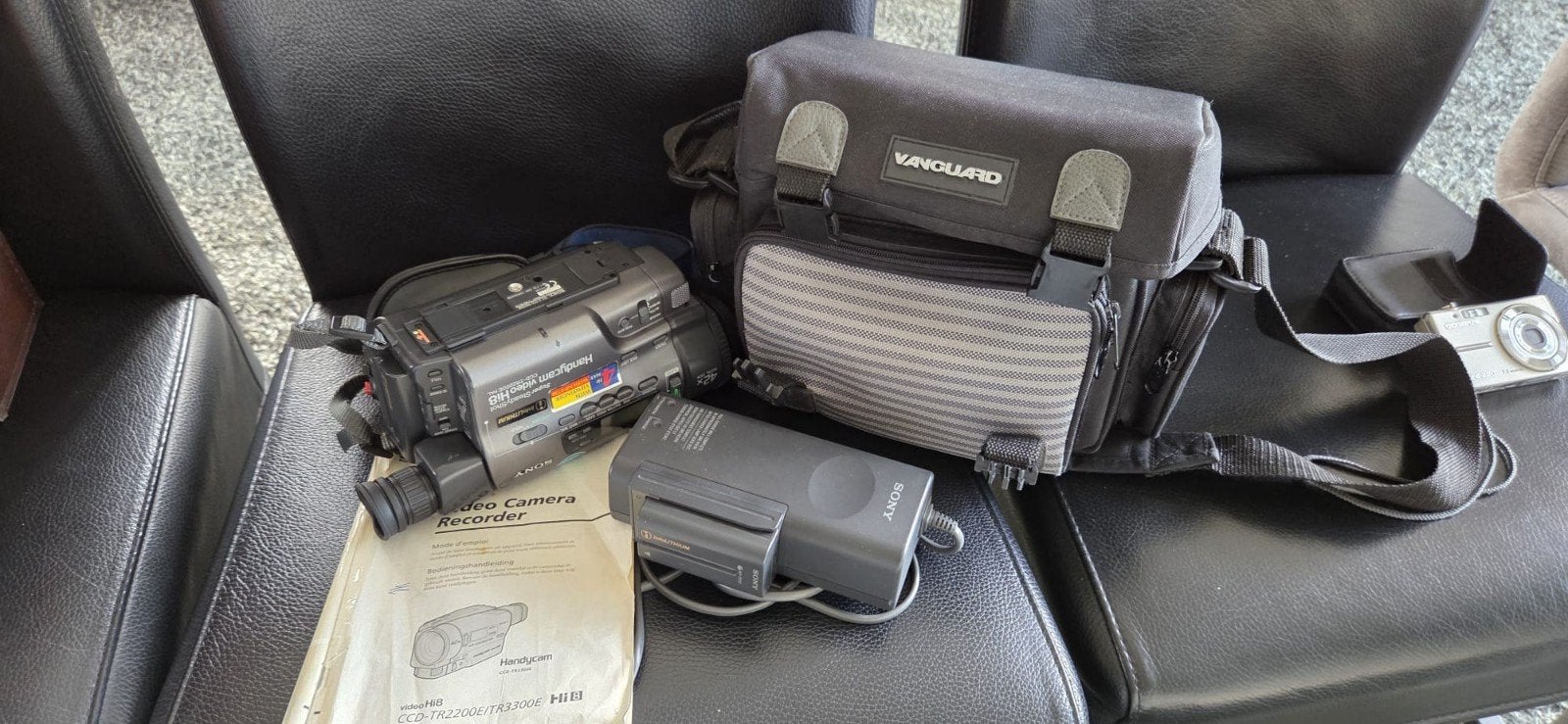 Sony ccd-TR2200E videocamera, Ophalen, Hi 8