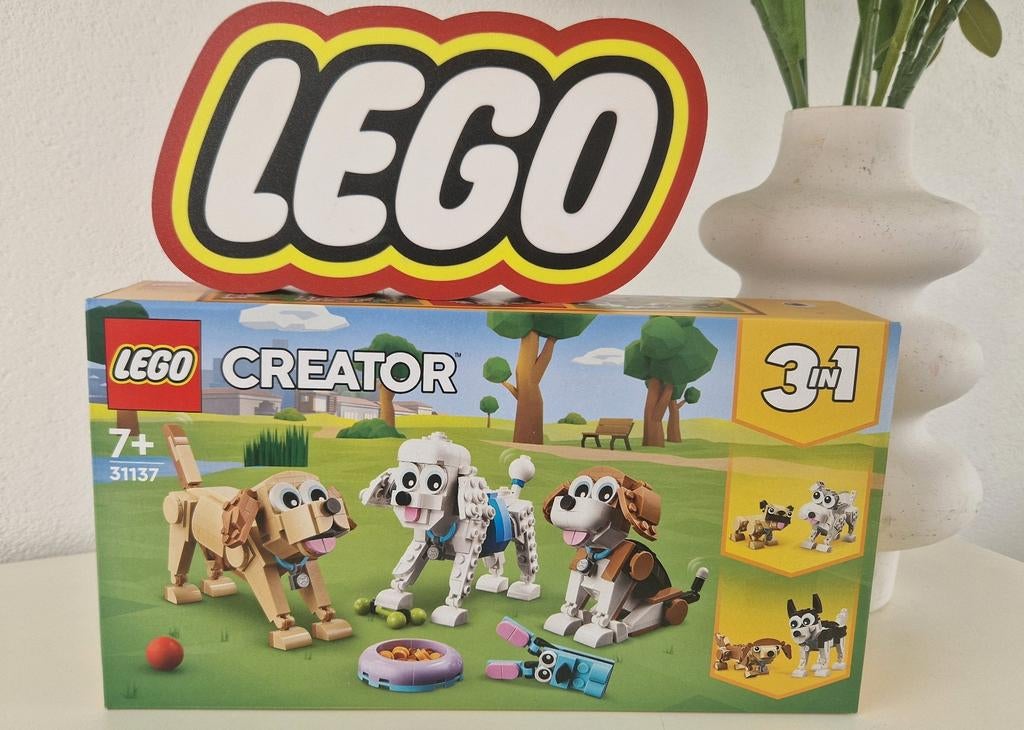 Lego Creator 3 in 1 Honden 31137, Lego, Nieuw, Ophalen of Verzenden, Compleet