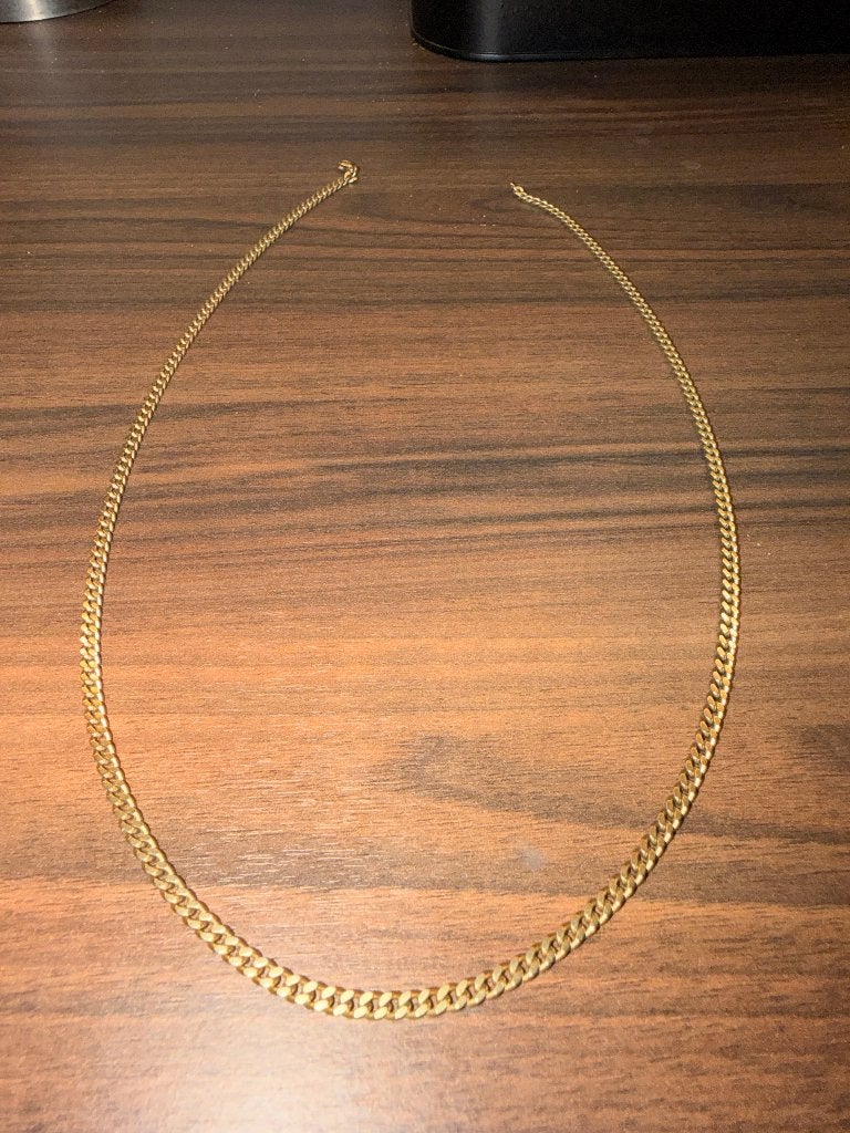 Goud ketting 9 karaat, Sieraden, Tassen en Uiterlijk, Ophalen of Verzenden, Nieuw, Goud, Goud