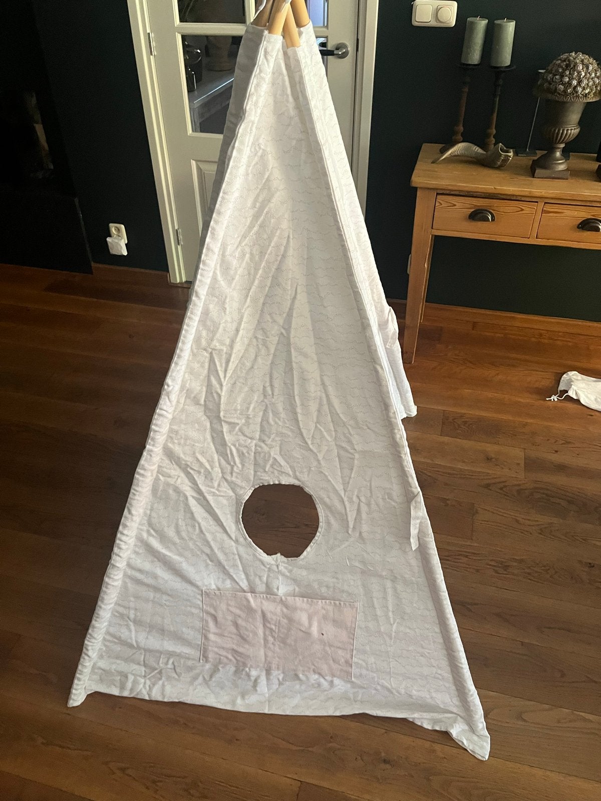 Wigwam speeltent voor kinderen, Ophalen, Zo goed als nieuw, Hout