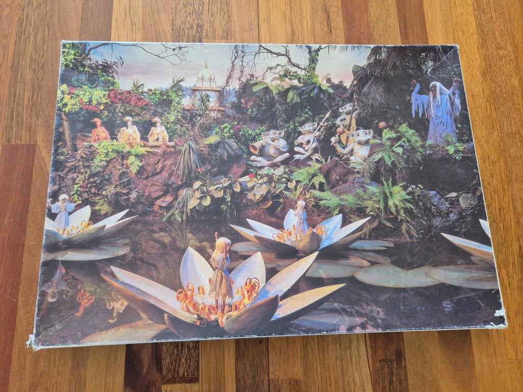 Efteling puzzel Indische waterlelies, Ophalen of Verzenden, Minder dan 500 stukjes, Gebruikt, Legpuzzel