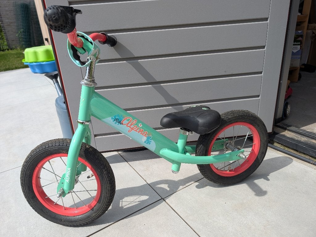 Loopfiets, Ophalen, Zo goed als nieuw, 14 inch of minder