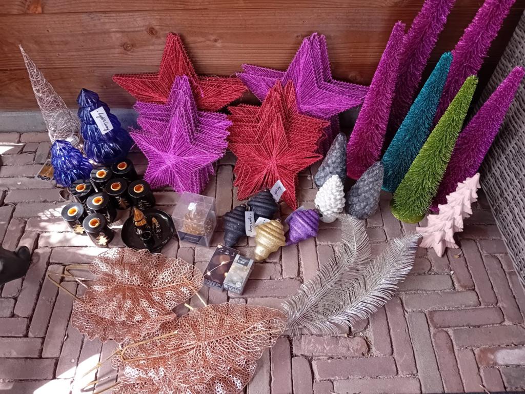 Partij kerstdecoratie.
Veel nieuw en van Light en Living., Ophalen of Verzenden