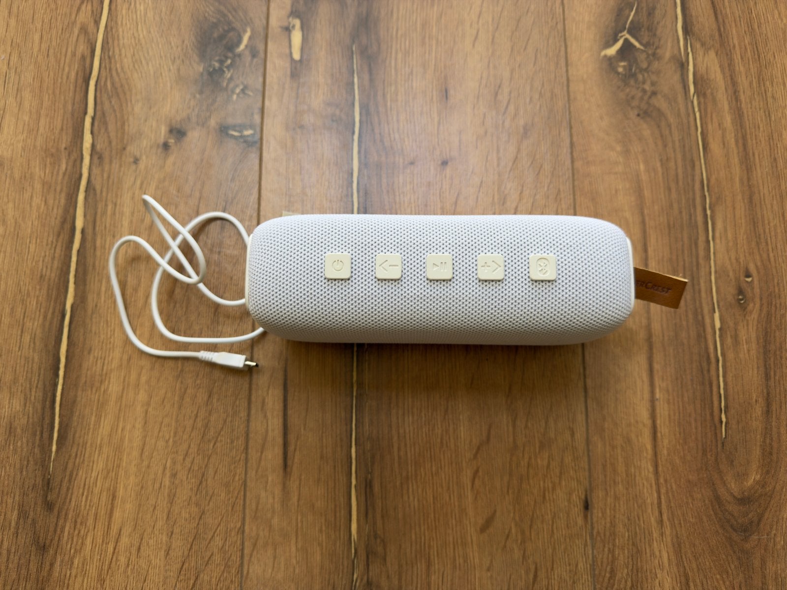 Silvercrest Bluetooth Speaker - Bluetooth v5.0 - Wit, Overige typen, Zo goed als nieuw, Minder dan 60 watt, Ophalen