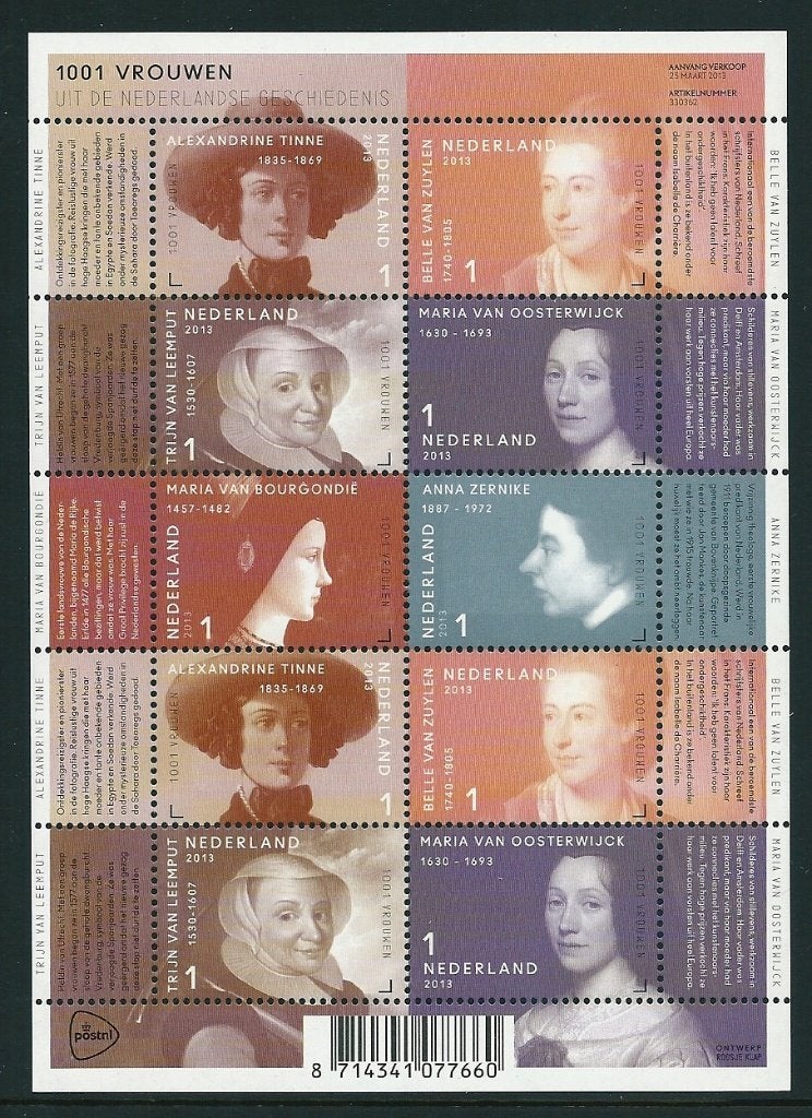 Vel 1001 vrouwen, no v3048, postfris, Ophalen of Verzenden, Postfris